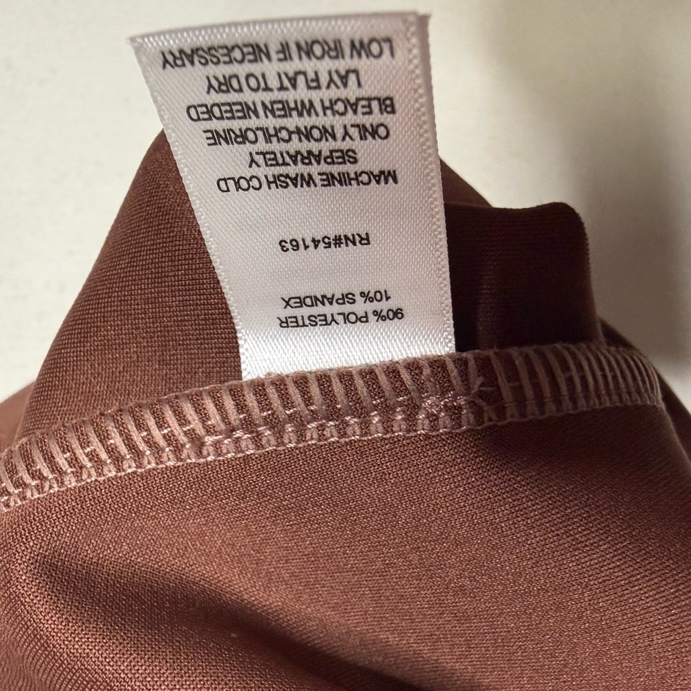Marc New York Dusty Rose Faux Suede Mini Skirt Size Small NWT - Picture 6 of 6